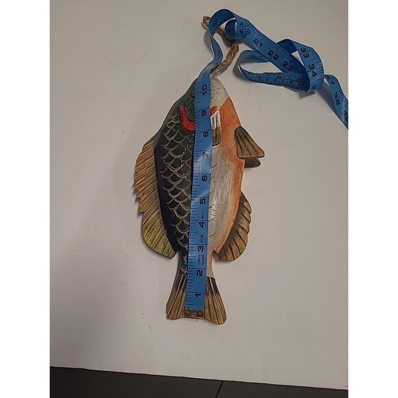 Wooden Fish Wall Hanging Decor *Small Flaw* - Picture 7 of 11